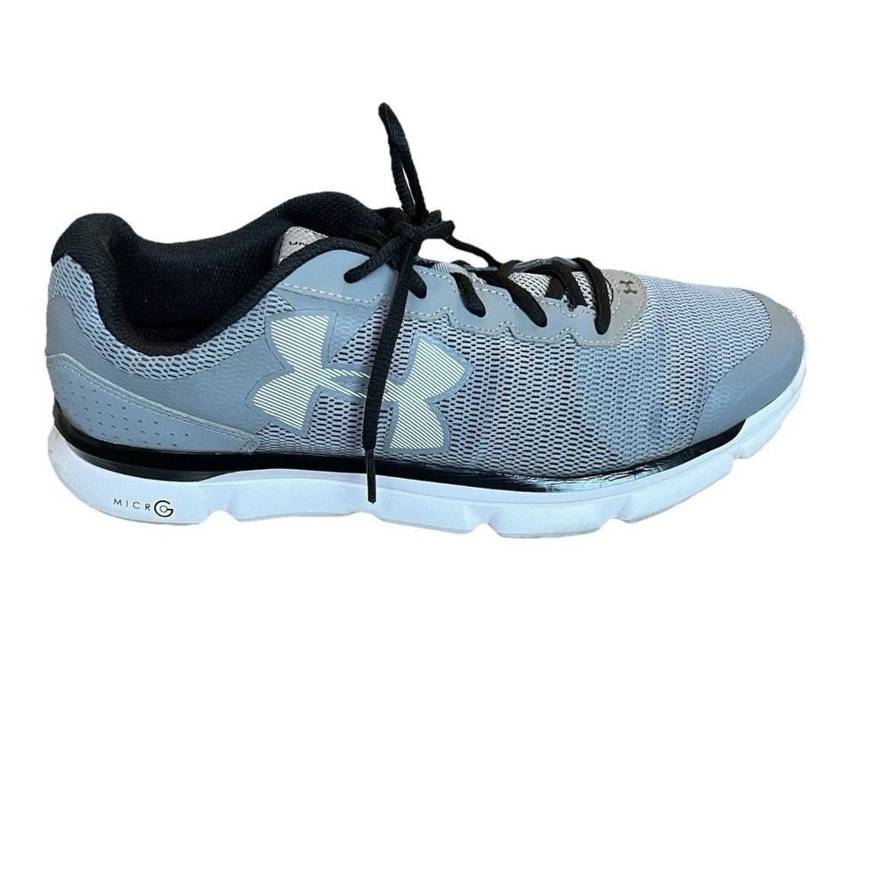 Under Armour Micro G Speed Swift Gray Running Shoes Men’s Size 11 Mesh